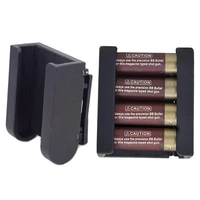 tactical 12 gauge shotgun cartridges clip speed loader 12 gauge waist belt clip shothell mag pouch holder airsoft xm1014 m870