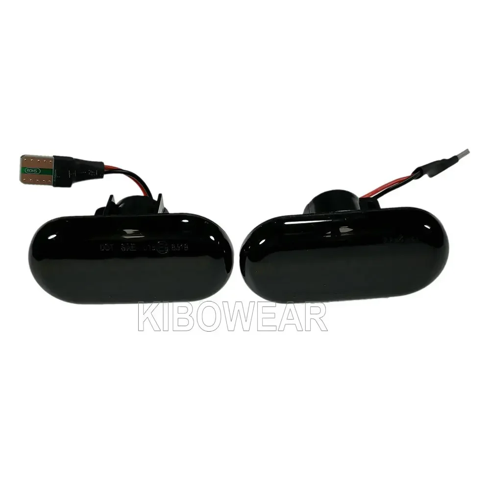 2 шт. Динамический светодиодный боковой маркер для Ford Focus MK2 C-Max Fiesta MK6 Fusion Galaxy