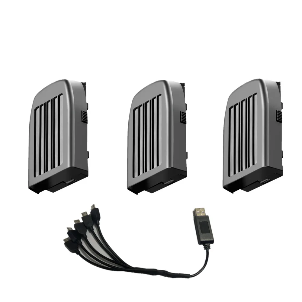 LS58 GPS Лопасти пропеллера для дрона Батарея кленового листа 3 7 В 3000 мАч