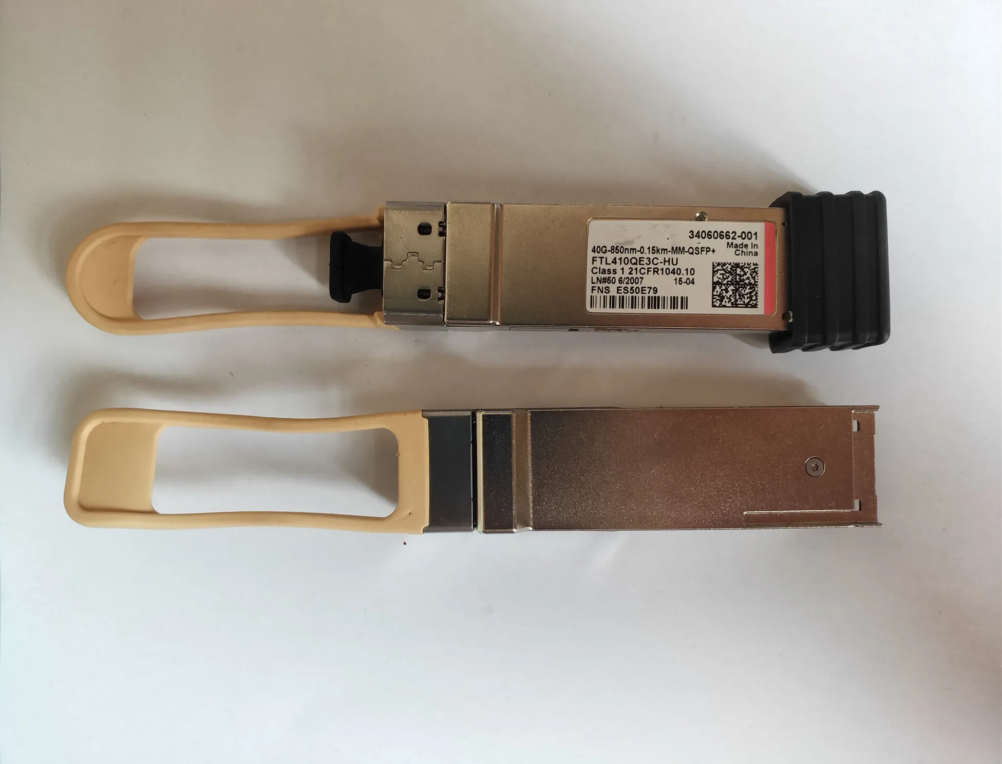 40G QSFP Optical Fiber Module H-ua Wei/34060662-001 FTL410QE3C-HU TR-QQ85S-N00 40G-850NM-0.15KM-MM-QSFP+/QSFP 850NM 40GB module
