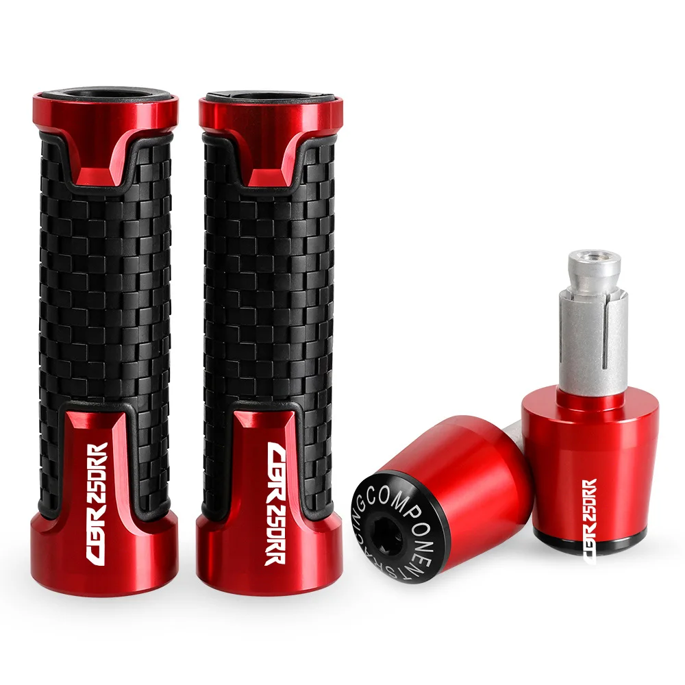 

FOR HONDA CBR250RR 2011 2012 2013 2014 2015 2016 2017 Motorcycle CNC Non-slip Hand Grips Handle Bar Handlebar Grip End Cover Cap