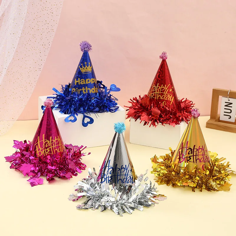 Лазерная кружевная бумажная шляпа для взрослых и детей на день рождения