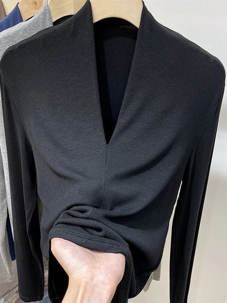 

91% Modal Summer Women T Shirt Girls T-Shirt Woman Clothes Tops Cotton Slim Tshirt Female Long Sleeve Top Y2k Spring Tee Sexy