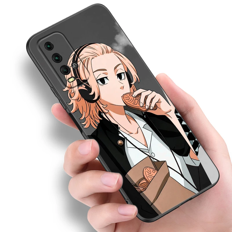 Фото Черный чехол для телефона «Аниме Токио Мстители» для Xiaomi 11 12 Lite 11T 12T 14T 13 Pro 15 Redmi A1 A2 Plus 10C 12C 13C 14C A3 A5 Cover №3