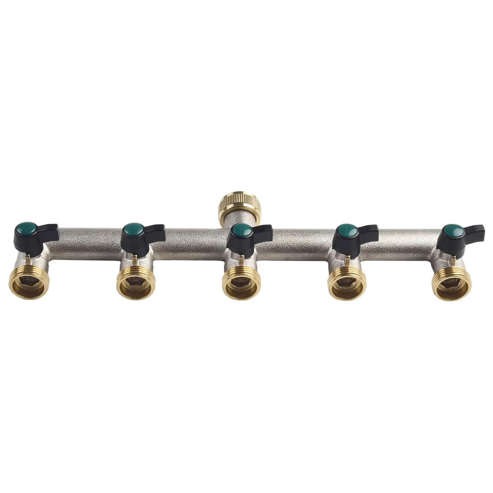 

Water Distributor 5-way Distributor None 0 - 10 Bar 3/4 Inch 308x85x50mm 5 Garden Hose 5-way Water Distributor