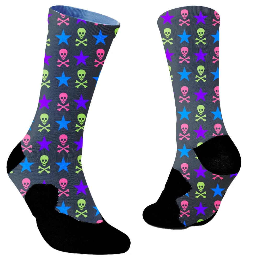 2024 New Funny Socks Cute Kawaii Harajuku Happy Novelty Casual Women Cartoon Cat Dog Lemon Donut Girl Cotton