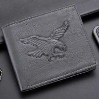 new men wallets multi card small money purses men eagle wallet with coin bag zipper wallet 2022 luxury wallet card holders