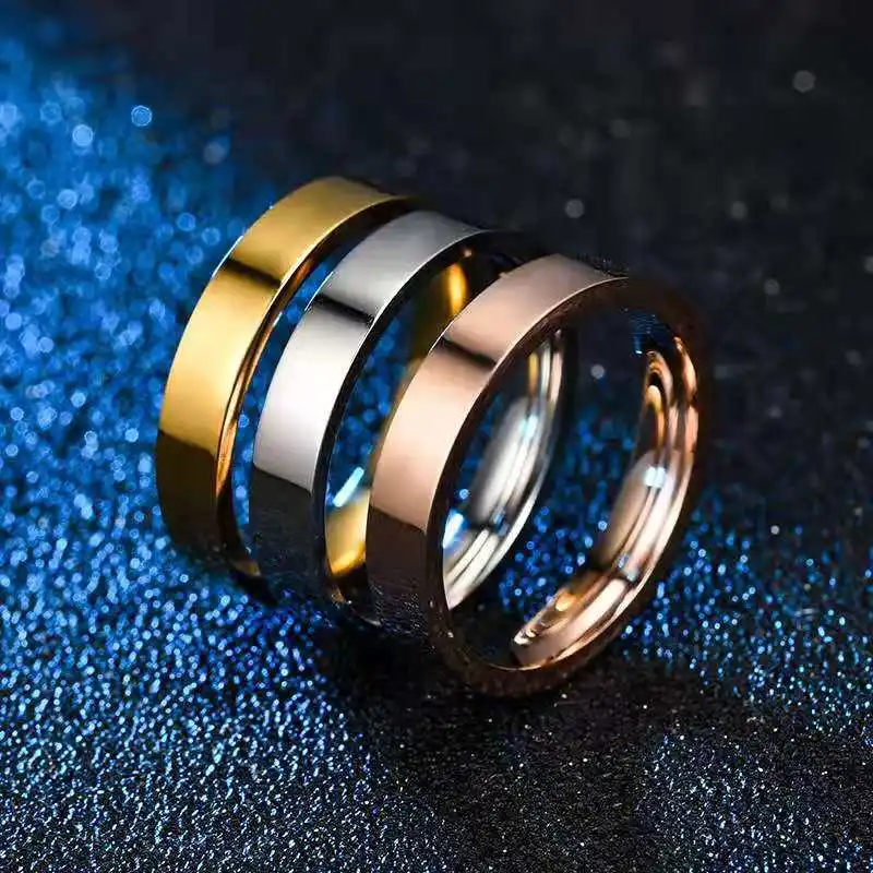 

Anxiety Fidget Spinner Rings for Men Smooth Stainless Steel Spinning Rotatable Ring for Women Punk Rock Anti Stress Jewelry