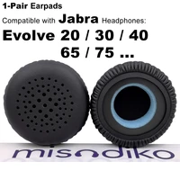 misodiko earpads replacement for jabra evolve 20 20se 30 30ii 40 65 75 ms uc headphones