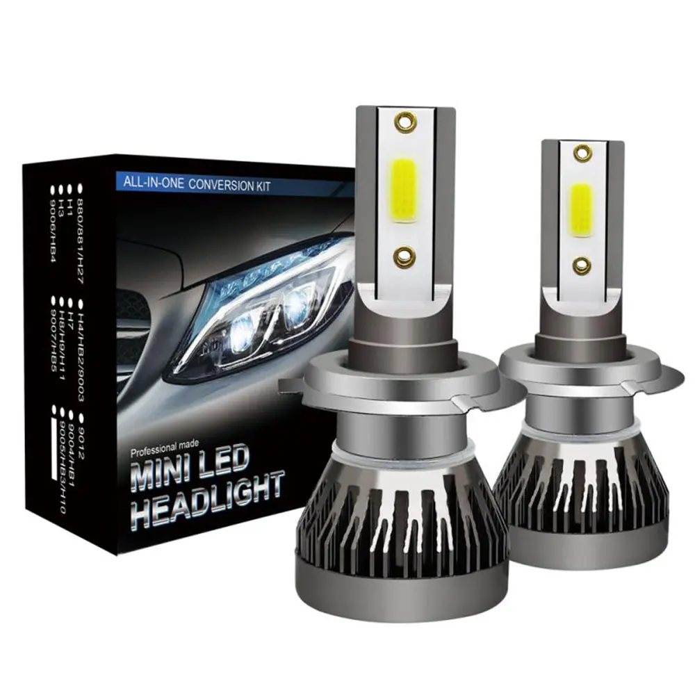 

ABRIGHT 2x 6000LM H8 H11 LED Fog Lamp Canbus H16JP 9005 HB3 9006 HB4 For Skoda VW Benz Audi A3 8P A4 B8 B6 A6 C6 C7 BMW E60 E90