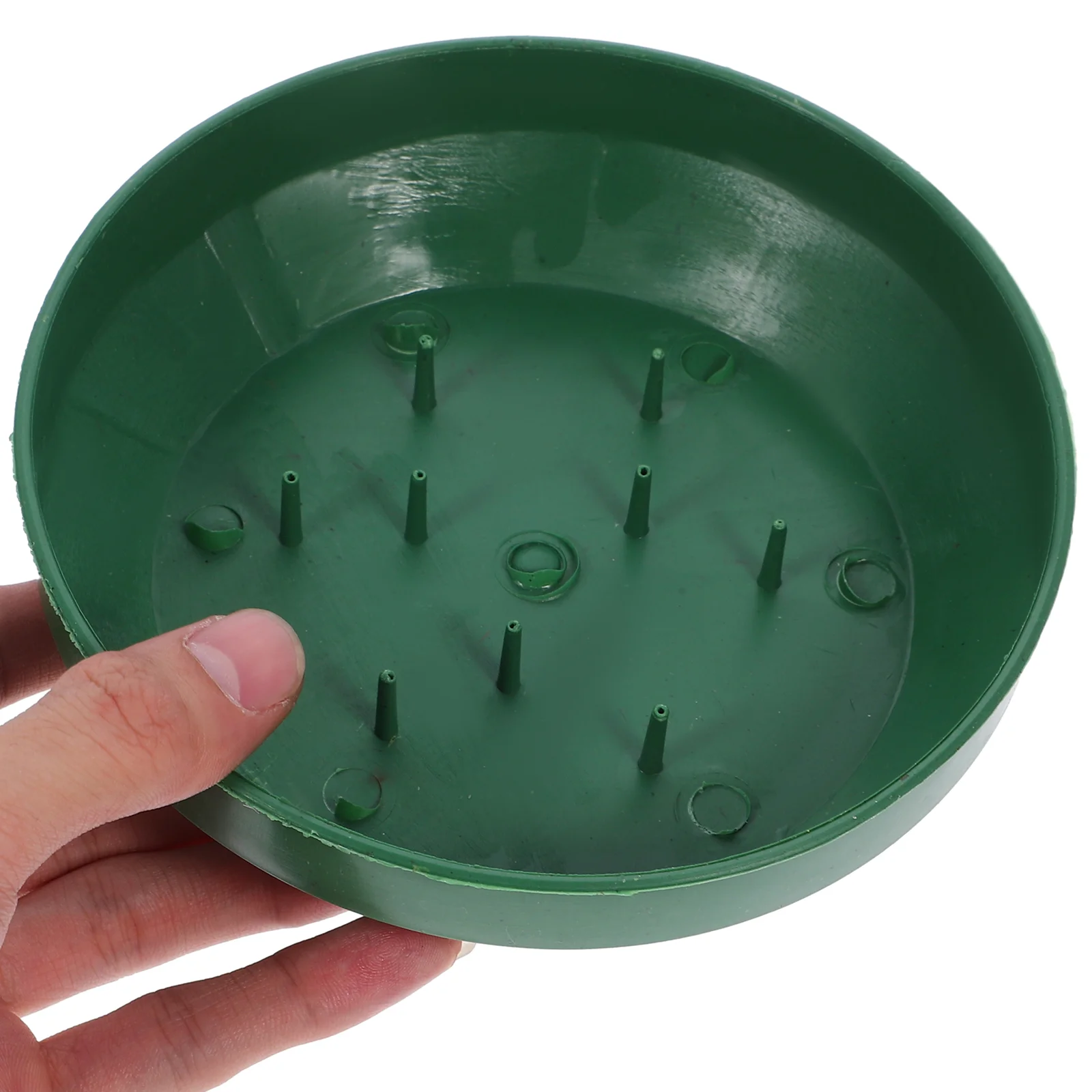 Флорист Декоративная чаша Цветочная грязевая крепежная пластина Поднос для