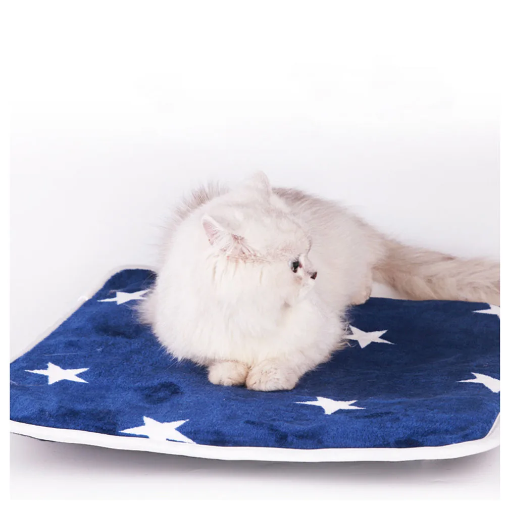 

Электрическая грелка для питомцев, теплое одеяло с подогревом для щенков, собак, кошек, котят, 3 уровня температуры