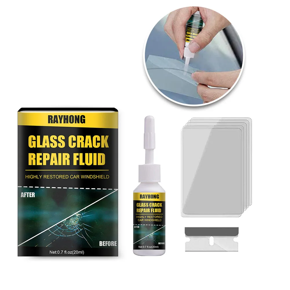 

Car Repair Fluid Car Windshield 5*Cured Films Automotive Car Glass Liquid