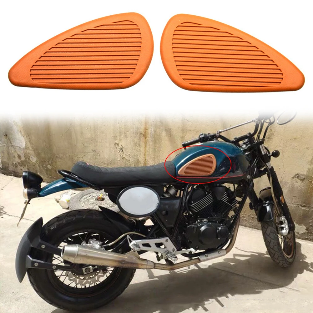 

Parts 1 Pair Traction Pad 1 Pair Accessories Fittings Gas Fuel Tank Knee Motorcycle Protective Protector Practical