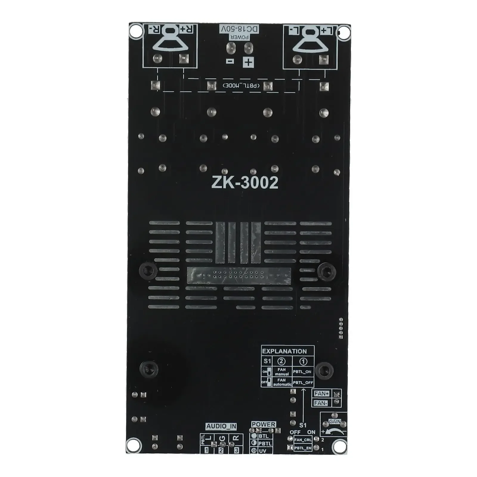 1 шт. двухканальная плата-мегафон 300 Вт 600 моно чип TPA3255 чистая аудиовыход