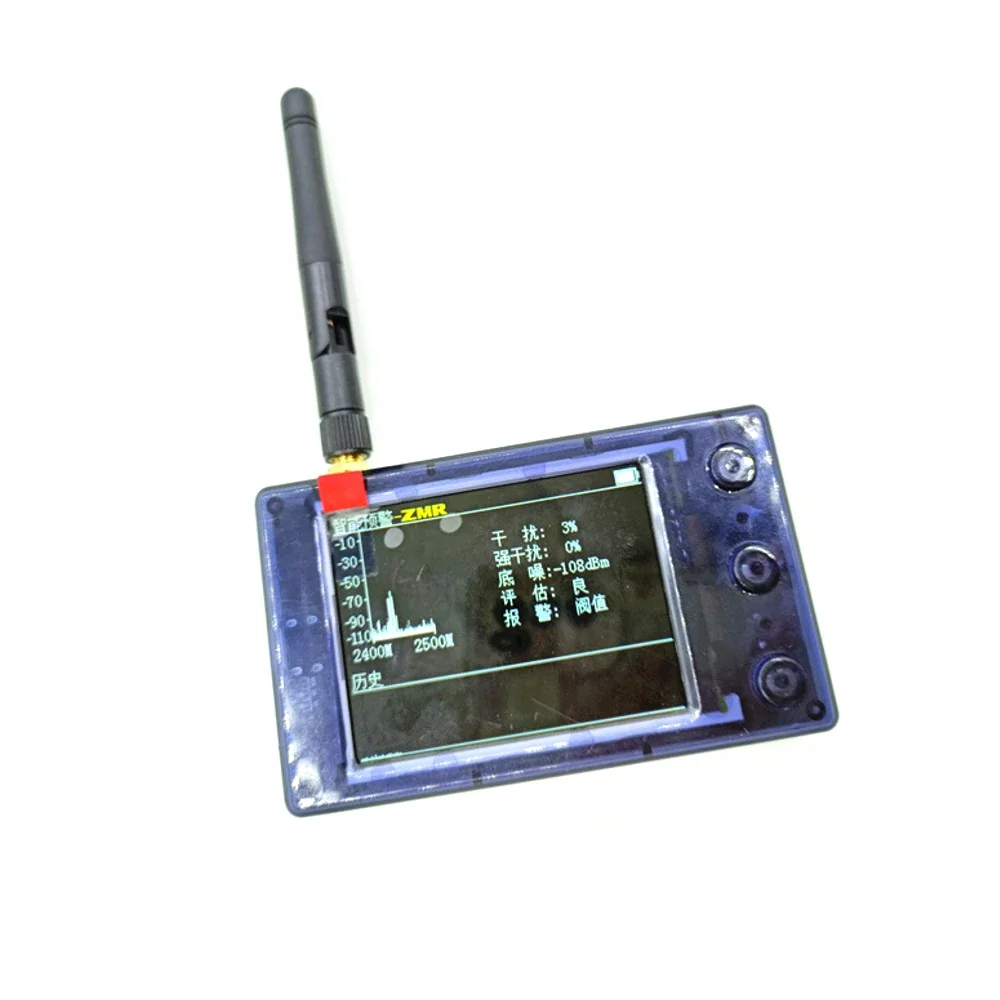 

Спектрометр Спектрограф ZMR 2,4G, 2,8 дюйма, полноэкранный, встроенный аккумулятор 800 мАч для радиоуправляемых моделей самолетов, FPV дронов, запчасти «сделай сам»