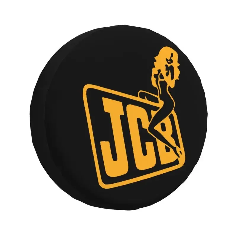 

Чехол для запасной шины JCB для Suzuki Mitsubish, внедорожника, жилого автомобиля, аксессуары защита колес, 14 "15" 16 "17" дюймов