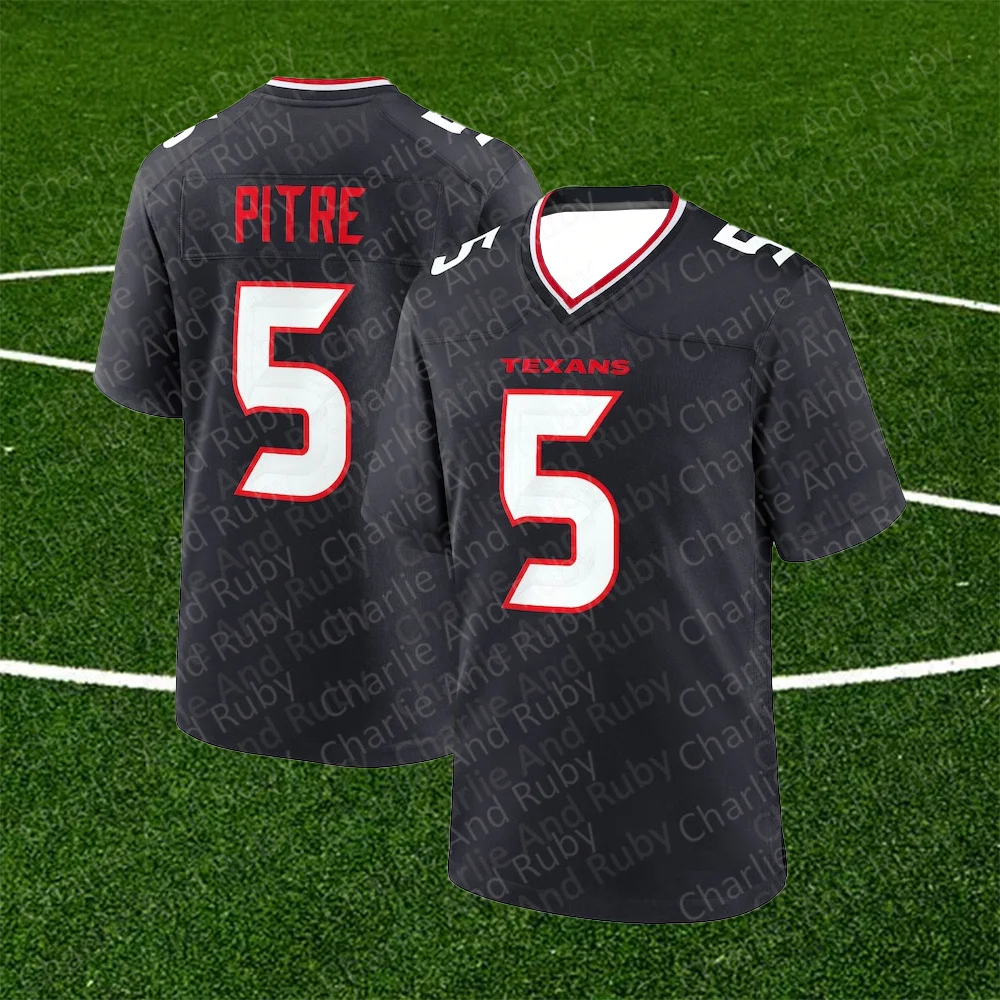 Джерси № 5/24/55 Джейлен Питр Дерек стингли младший Danielle Hunter хьюстонская майка Texans