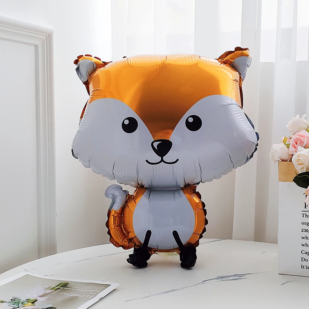 39 шт. набор из фольги в виде белки енота лисы