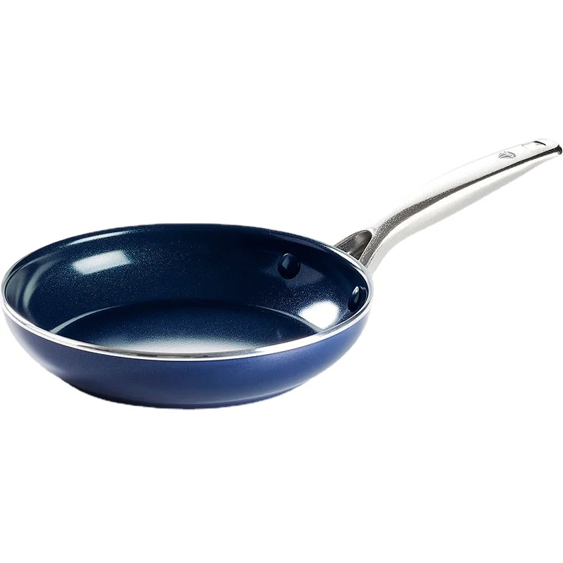 

Versatile Blue Diamond Non-Stick Pan for Pancakes and Fried Eggs on Any Stovetop