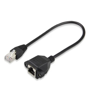 1 5m 8Pin RJ45 Male to Female Cable RJ45 Ethernet LAN Network Extension Cable Adapter for PC Laptop