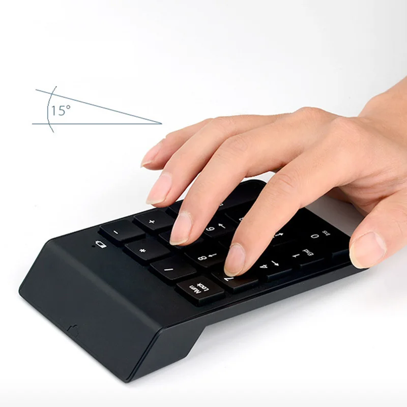Цифровая клавиатура 2 4G Беспроводная USB-клавиатура с цифрами 18 клавиш для