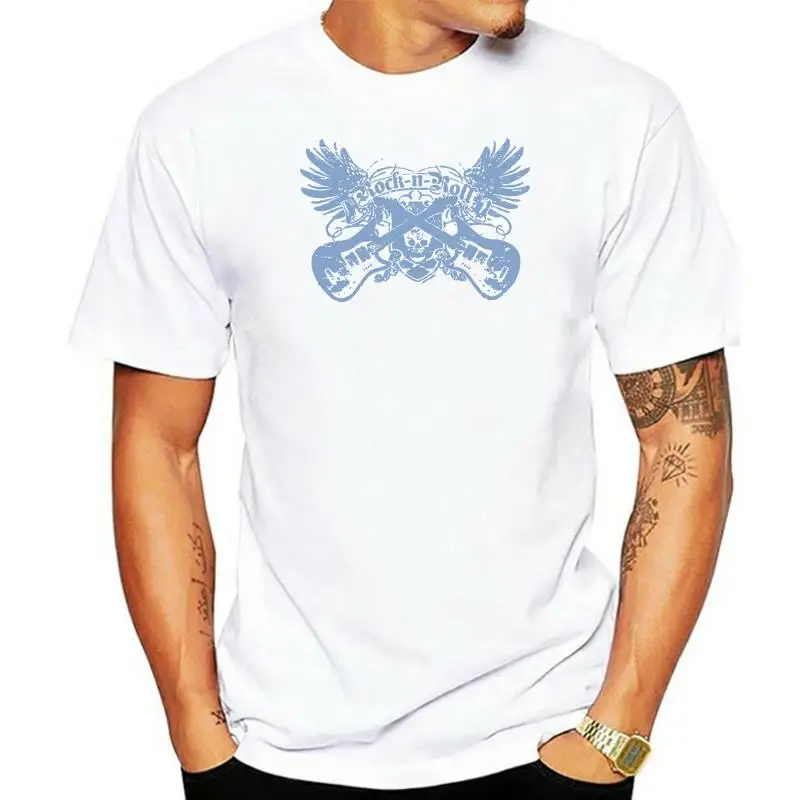

T-Shirt ROCK 'N ROLL (28x20cm) Gr S--XXLA bis 5XL mogl