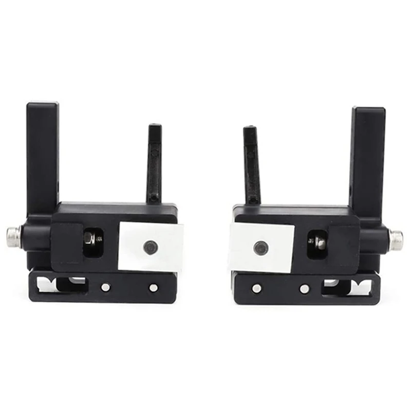 

2PCS Left And Right Hand T-Shaped Track Groove Miter Locator Track Woodworking Locator Groove Track Stop