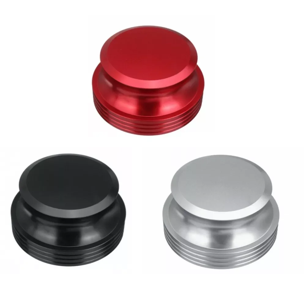

Aluminum Metal Vinyl Record Weight Stabilizer Disc Balanced Clamp for Turntable LP Record Player Accessories