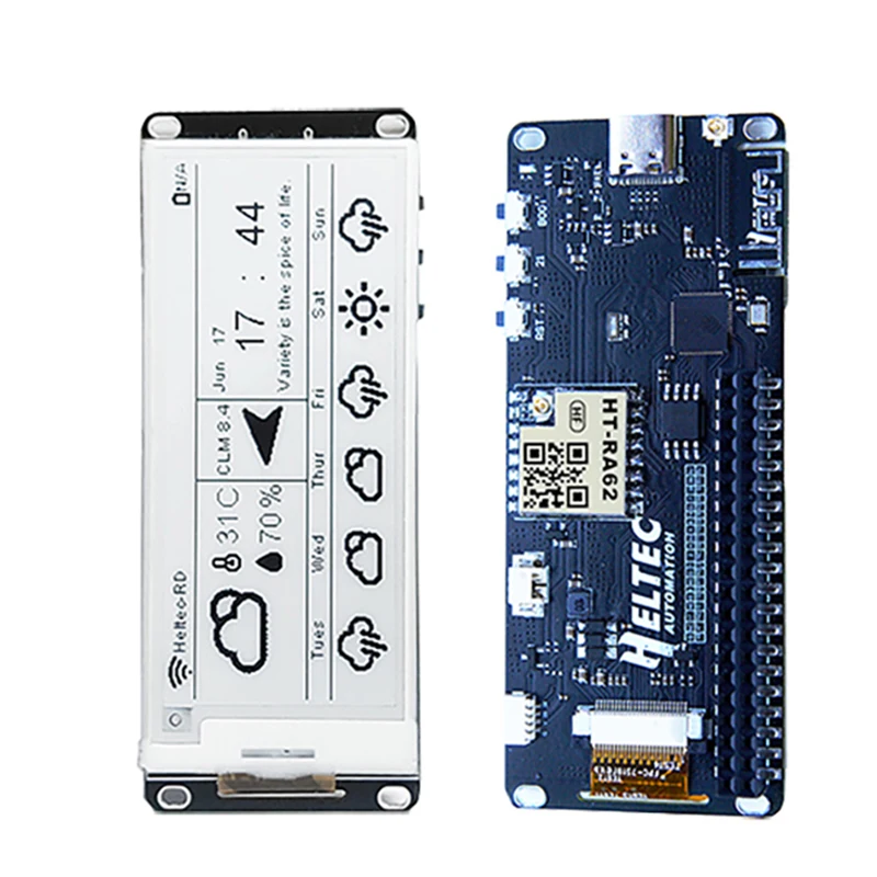 Heltec Meshtastic E290 ESP32 SX1262 LoRa Smart Price Tag Монитор для электронной бумаги Комплект