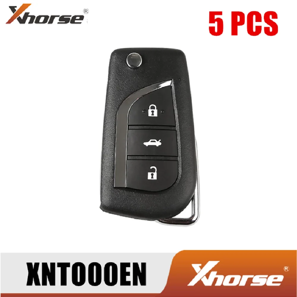 

Беспроводной универсальный дистанционный ключ XHORSE XNTO00EN для Toyota, 3 кнопки, английская версия, 10 шт./партия