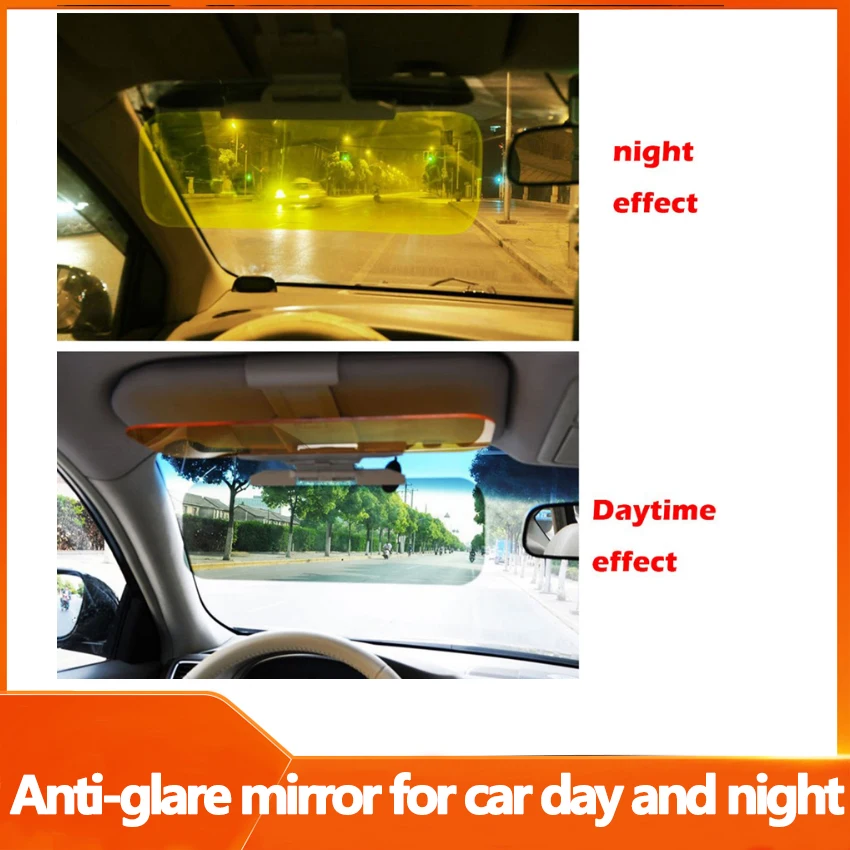 

Driver goggles day and night dual-use car sun visor night vision mirror car blocking high beam anti-glare mirrorX2608A