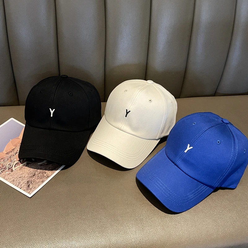 Женская бейсболка в Корейском стиле с жестким верхом Klein Blue 2023 новая