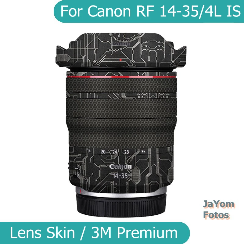 

RF14-35 Camera Lens Body Sticker Coat Wrap Protective Film Decal Skin For Canon RF 14-35mm f/4 L IS USM 14-35 F4 RF1435 RF1435MM