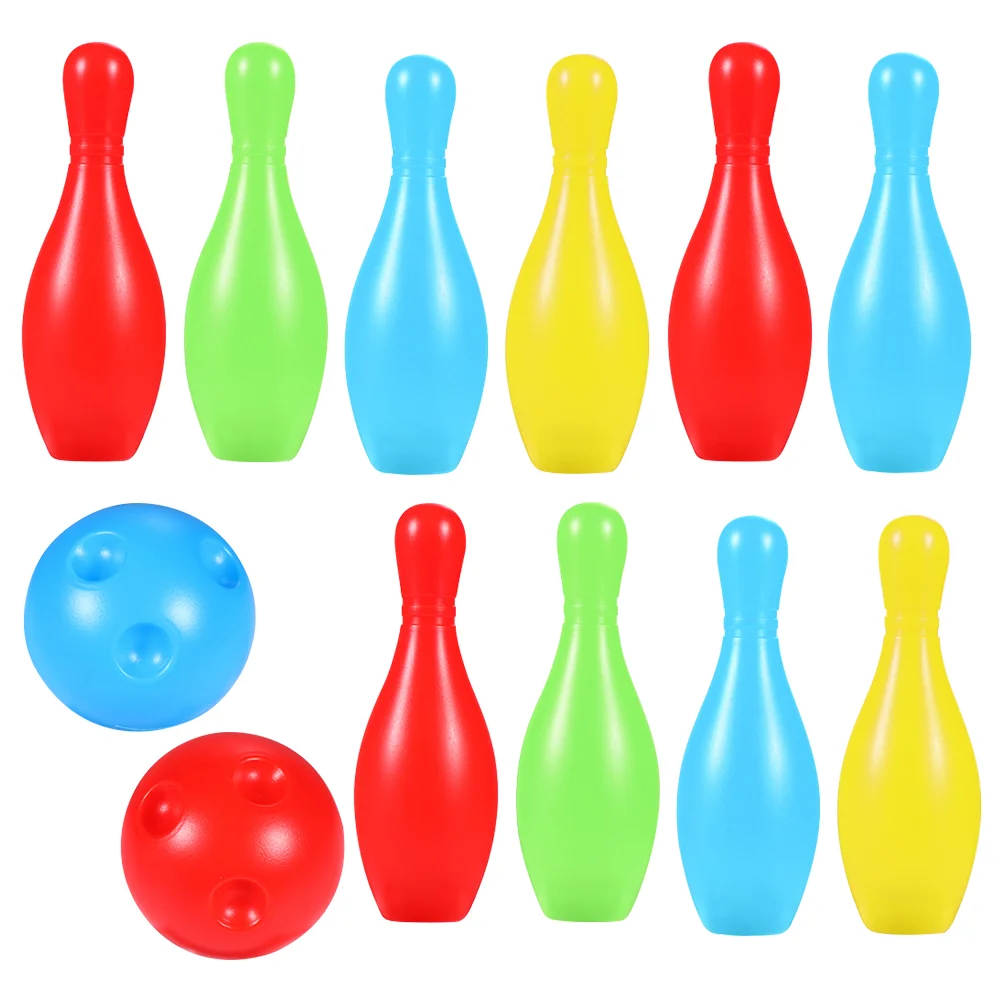

Bowling Ball Toy Kids Supply Household Wear-resistant Set Interesting Accessory Pin