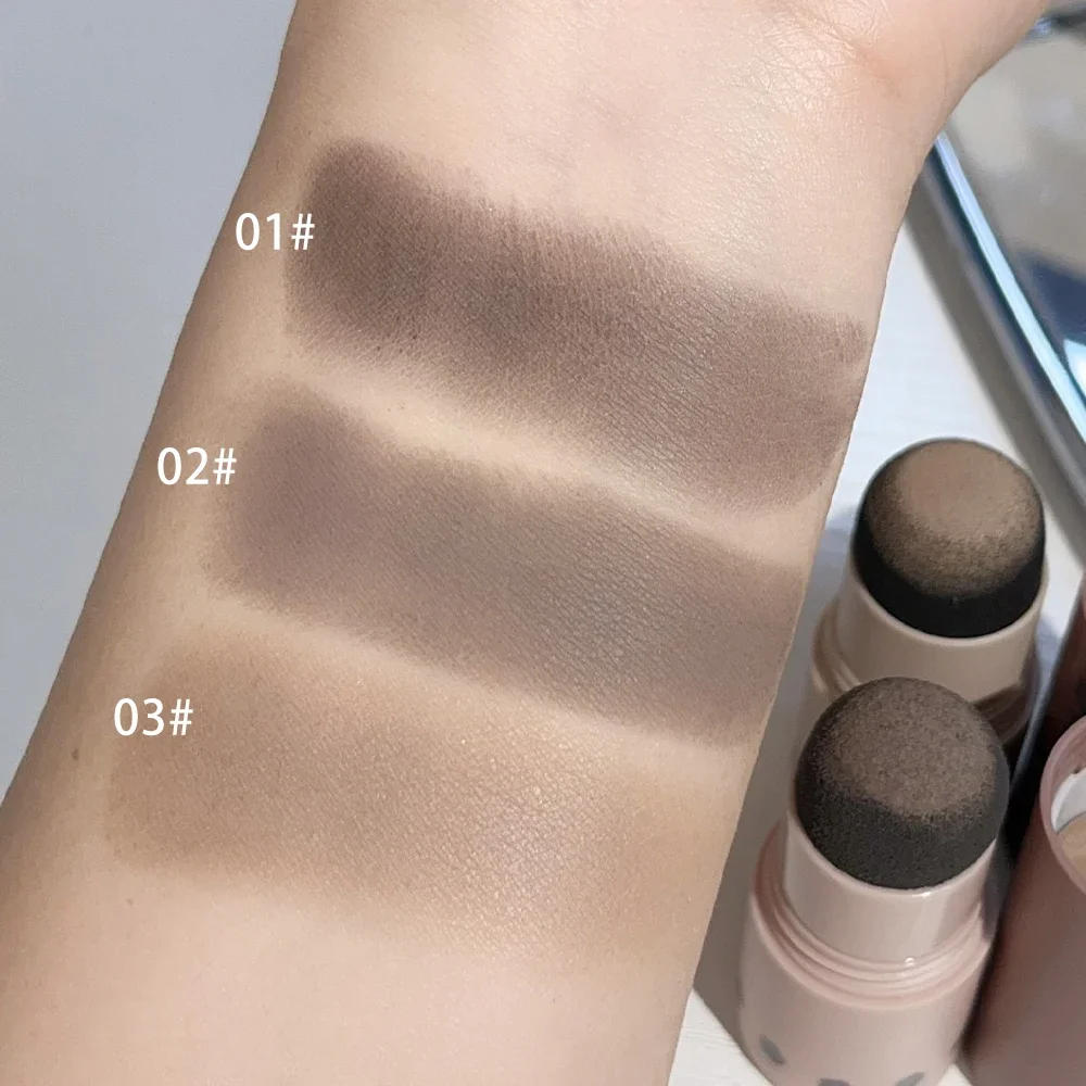 Пудра для контуринга волос пудра корней подтяжки с губкой водостойкий консилер