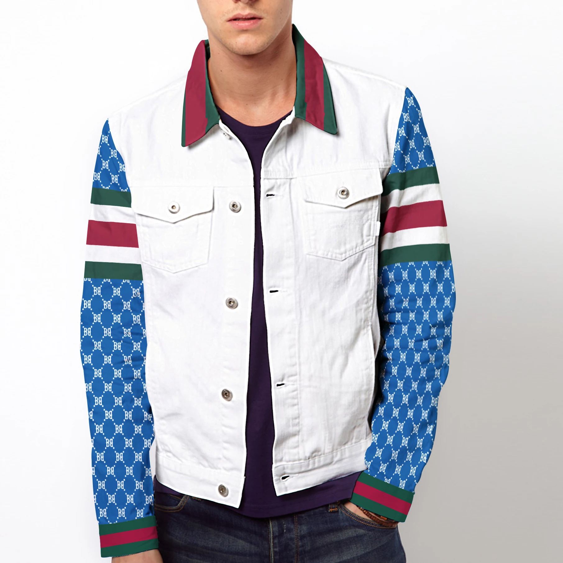 

2022 New Hot Slim Men's Jackets Casual Denim Jackets for Men Men's Jeans Jackets