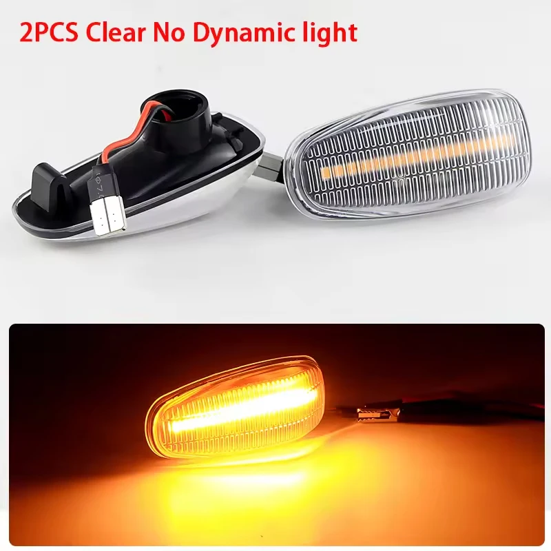 

2 шт. светодиодный боковой габаритный указатель поворота для Mercedes-Benz Vito W638 1996-2003 Vaneo W414 2002-2005 A2108200921