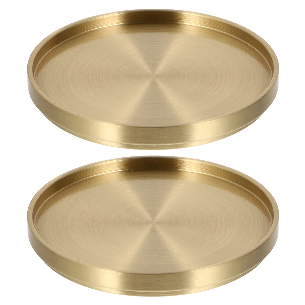 

Coaster Tea Mat Cup Coasters Coffee Trivet Table Hot Pot Metal Brass Dish Mug Drink Tray Teacup Serving Saucers Holder Storage