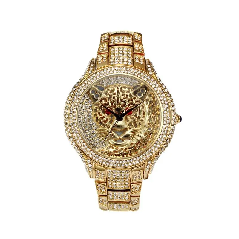 Hip Hop Jewelry Brand Women Watches Luxury Tiger Women Watch Quartz Contracted Choque Casual Genuine Silver Gold Wrist Watch