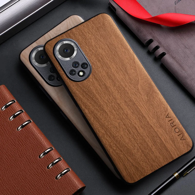 

Case for Honor 50 Pro SE 10 20 Lite Pro bamboo wood pattern Four-corner back cover for huawei honor 50 20 10 pro se phone case