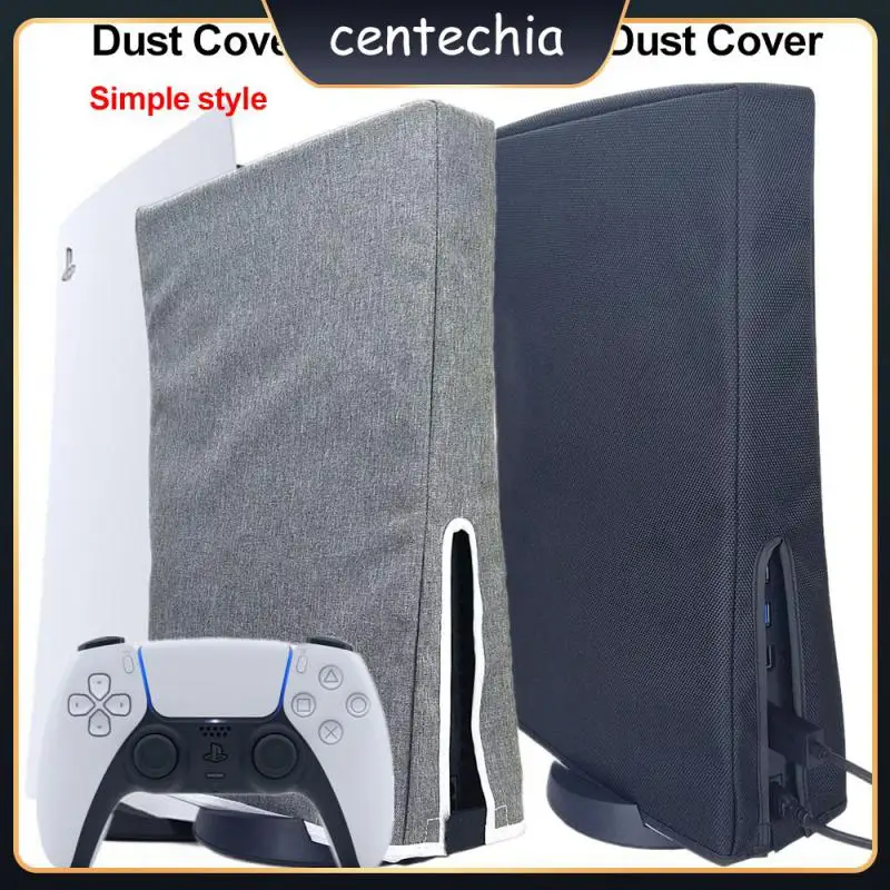 

Dust Cover High Quality 1680d Sleeve Waterproof Anti-dust Dust Proof Cover For Ps5 Game Console Protective Cover Removable Soft