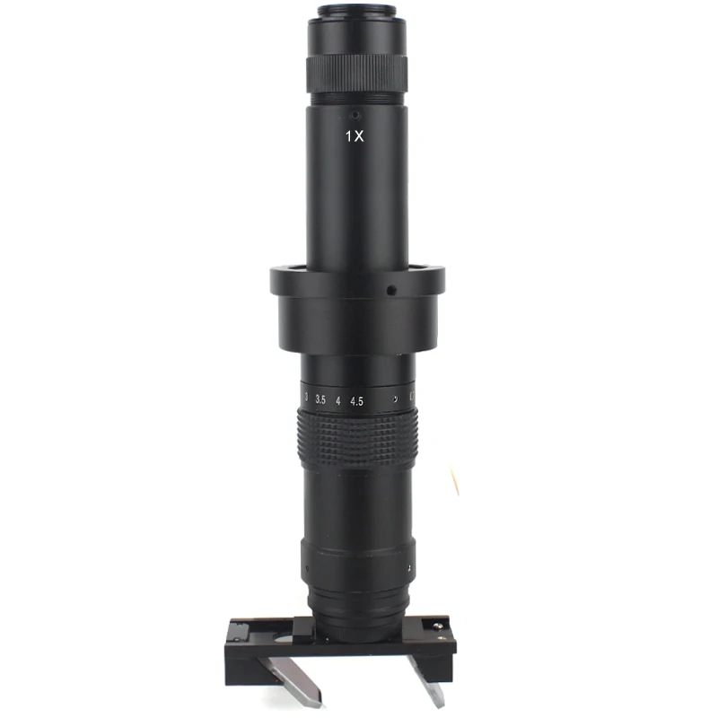 

Электронный цифровой микроскоп C-Mount Zoom Lens 0.7X-4.5X 2D 3D Inspection Magnifier для HDMI VGA монокулярное видео