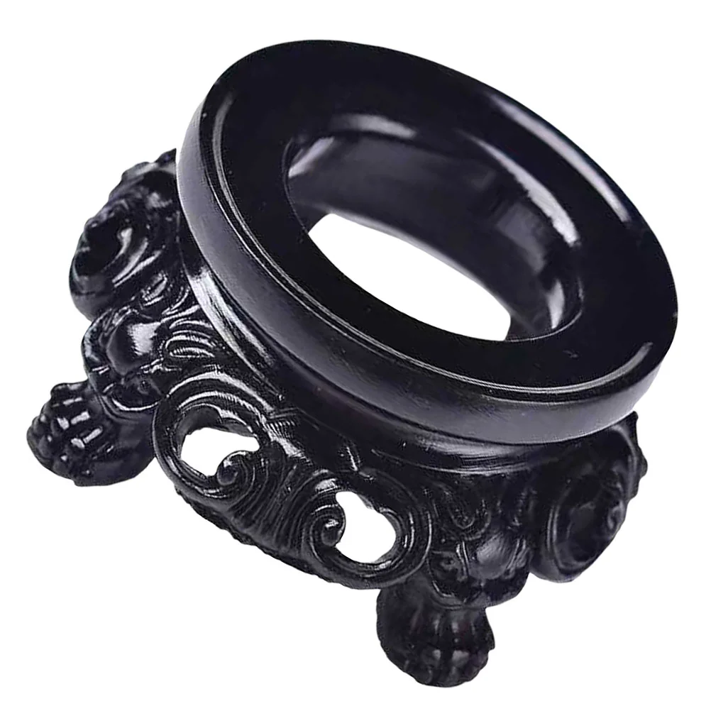 

Stand Crystalholder Sphere Display Base Glassglobe Egg Ornament Stands Orb Resin Desktopgazing Show Vintage Decor Stone