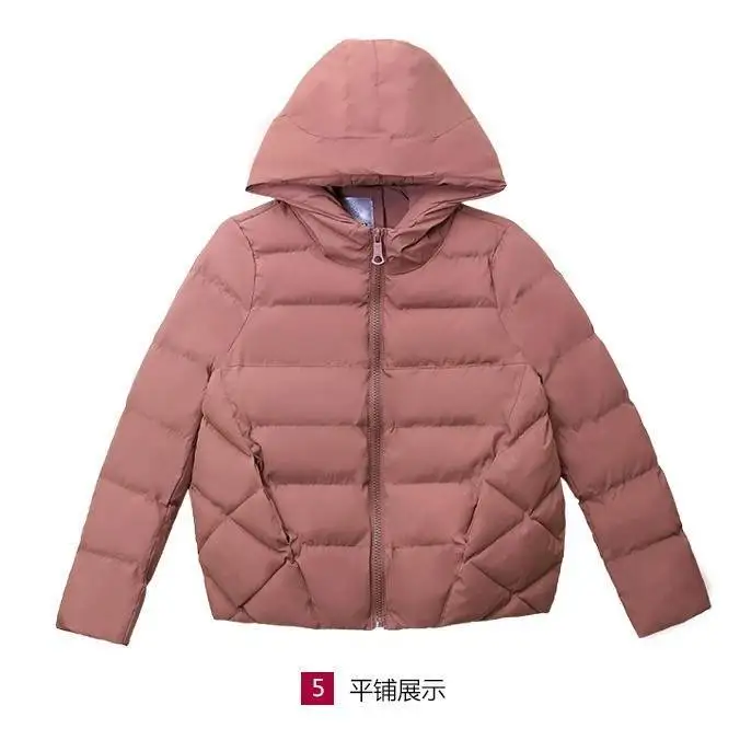 

Зимнее пальто, новинка 2023, парка, женская одежда для мам, куртка с хлопковой подкладкой, женское длинное и свободное плотное однотонное пальто с капюшоном, T566