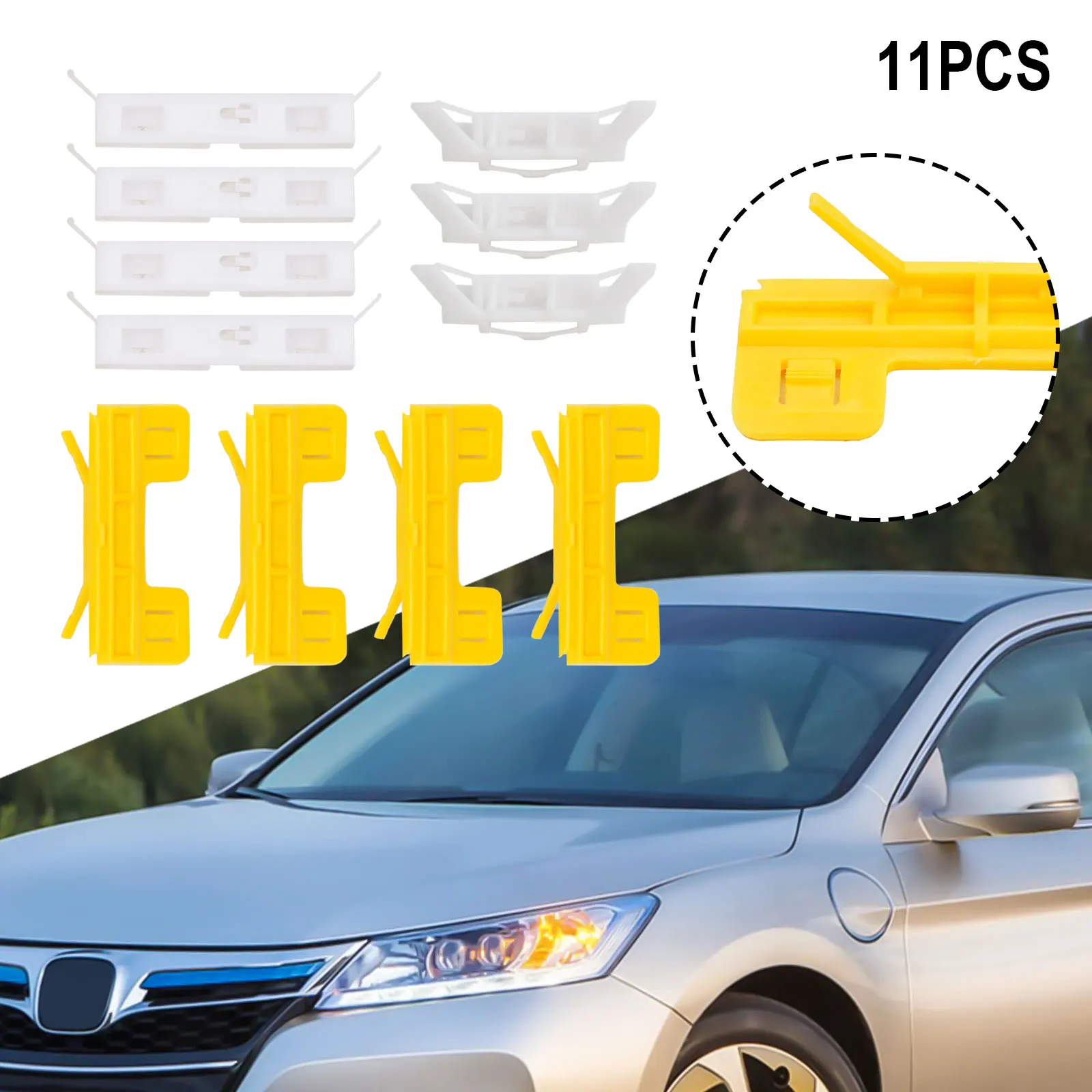 Номер OEM 91572 SDA A01 ремонтный комплект зажимов для лобового стекла и крыши Honda Accord Civic