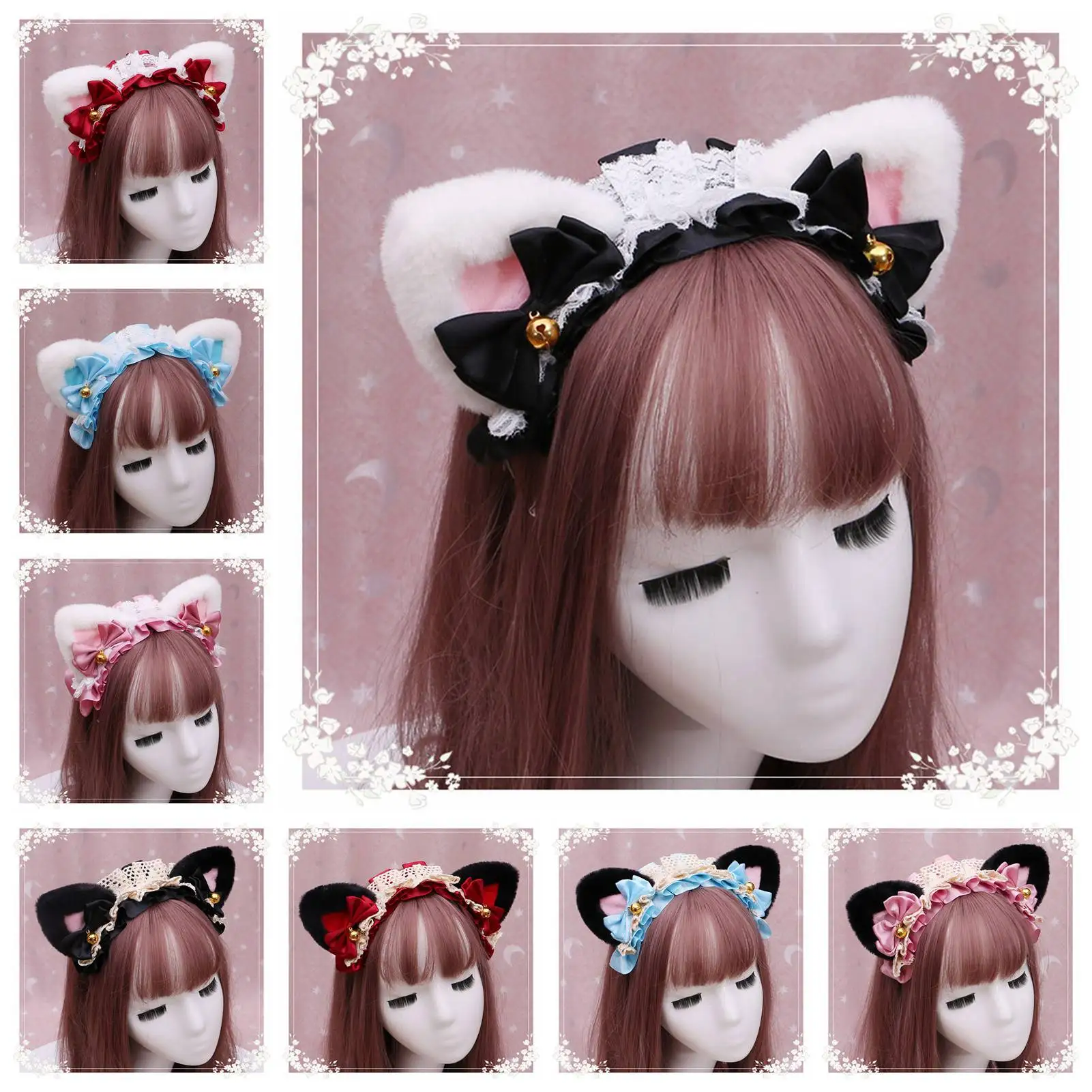 

Ободок для волос в стиле аниме «лолита»