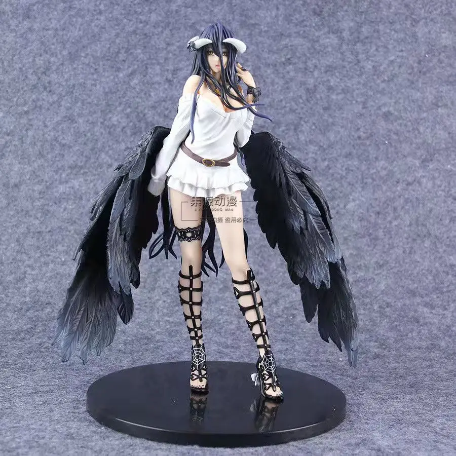 

Tronzo Superiorquality 27CM Overlord Albedo 1/6 Anime Boxed Action Figure Decoration Model In Stock Toy Gifts High Quality