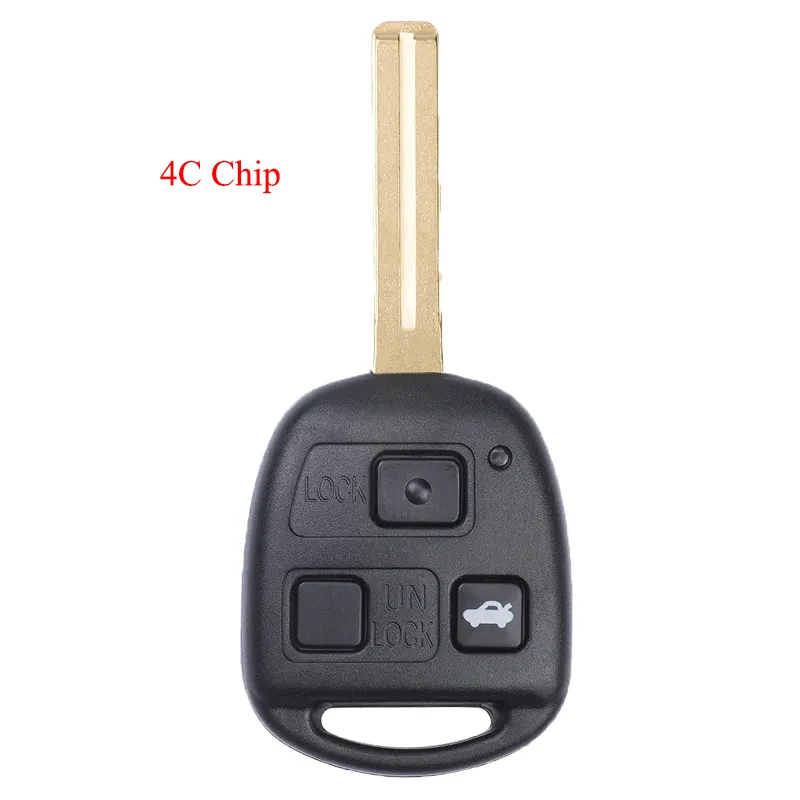 

KEYECU 3 кнопки 314,3 МГц 4C 4D67 4D68 чип для Lexus RX330 RX350 RX400h RX450h IS200 GS300 LS400 RX300 дистанционный брелок HYQ1512V