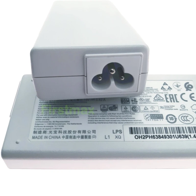 Зарядное устройство для LG 24MP67VQ M2280D E2442T M2450D M2451DS M2452D M2452T M2482 19 в 3 42 А 65 Вт